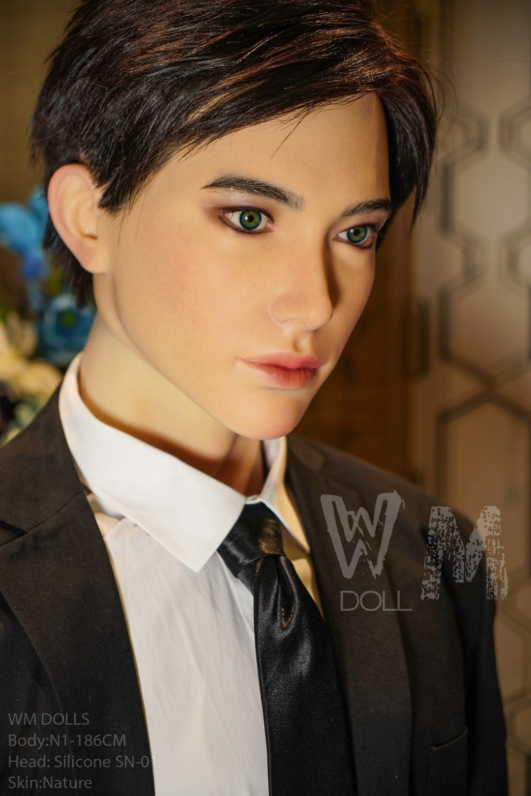 Kenji vyriška sekso lėlė (WM-Doll 186 cm #N1 silikonas)