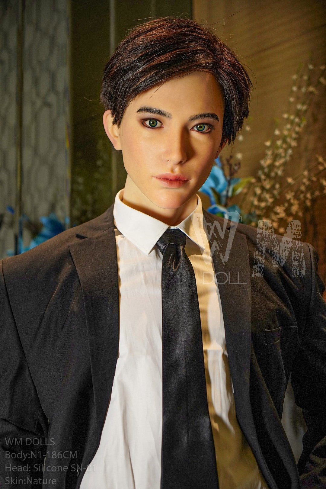 Kenji vyriška sekso lėlė (WM-Doll 186 cm #N1 silikonas)