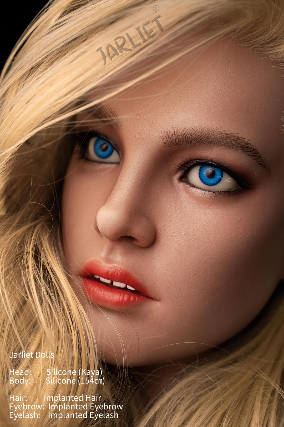 Kaya 2 Sex Doll (Jarliet 154 cm C-Cup silikoninis)