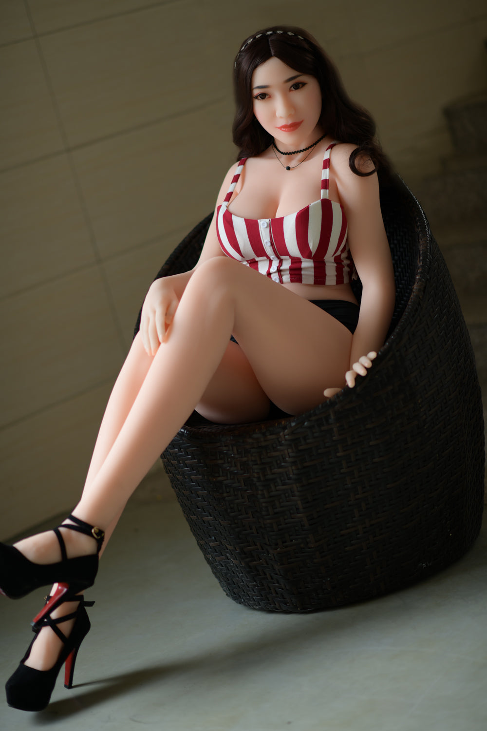 Amber sekso lėlė (HRDoll 165 cm D-Cup #38 TPE)