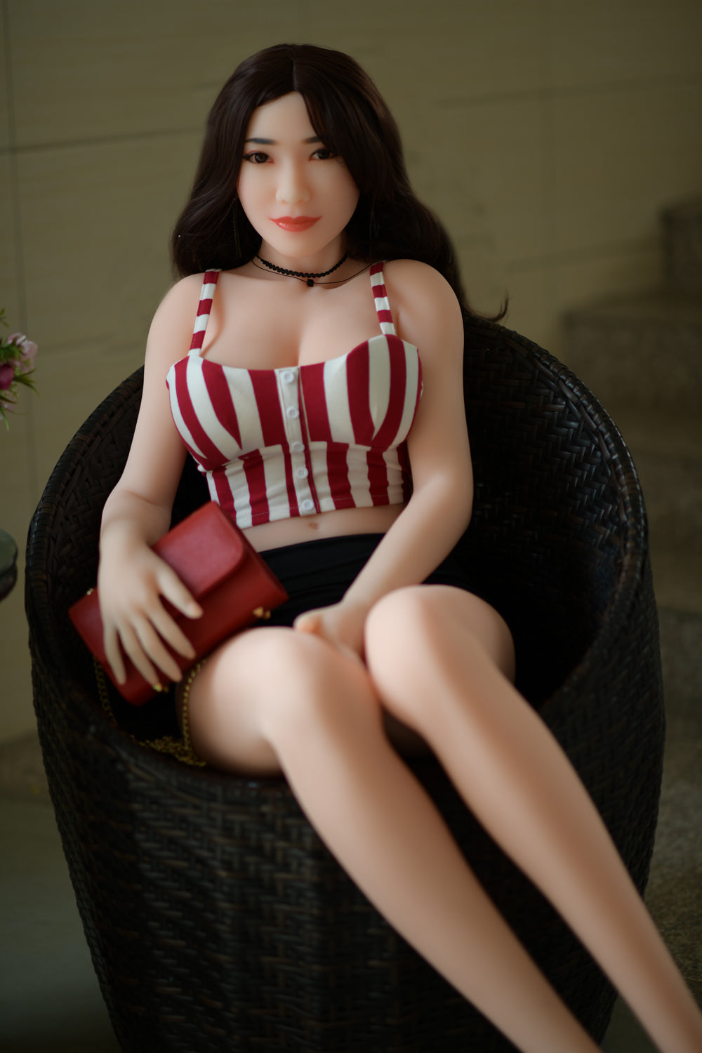 Amber sekso lėlė (HRDoll 165 cm D-Cup #38 TPE)