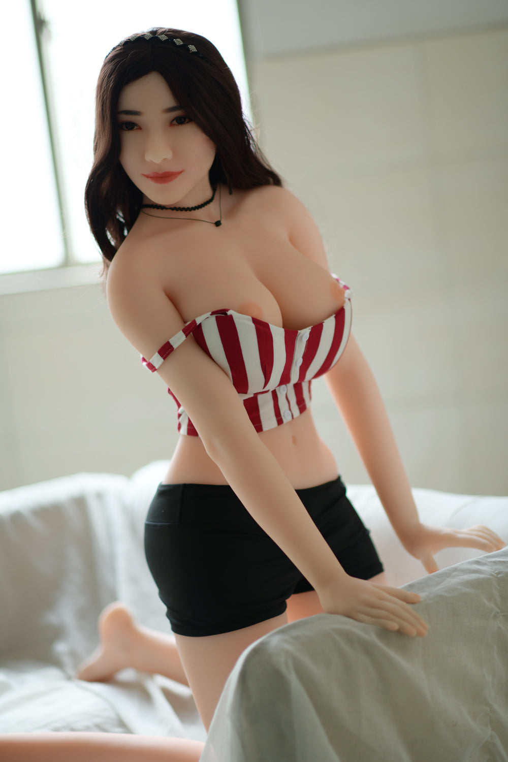 Amber sekso lėlė (HRDoll 165 cm D-Cup #38 TPE)