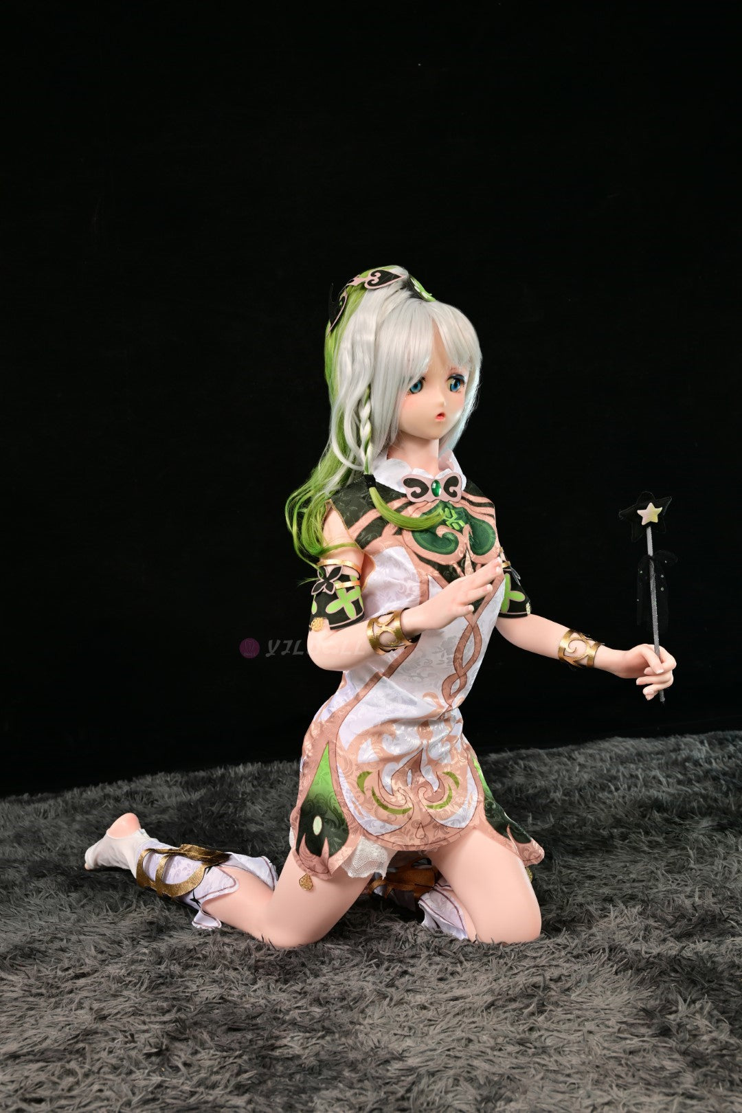 Sekso lėlė fuko (YJL Doll 145 cm A puodelio silikonas)