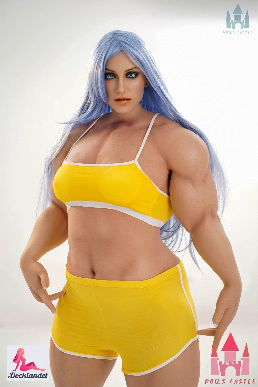 Kali sekso lėlė (Dolls Castle 160cm B-Cup #S13 Silicone) Interseksualus Sex Doll