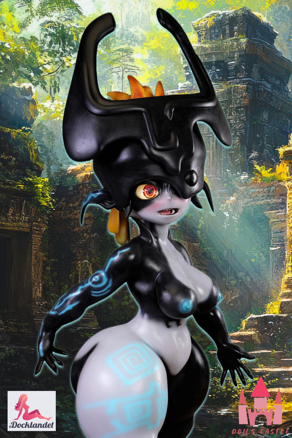 Midna yra speciali 130 cm lėlė iš Dolls Castle gaisras. Šios lėlės išvaizda įkvėpta populiaraus veikėjo Midnos iš žaidimo The Legend of Zelda. Tiems iš jūsų, kurie ieškote Midnos sex doll realiai size, šią lėlę tikrai verta patikrinti. Midna sex doll yra tikrai riestas su labai plačiais klubais. Unikali lėlė ir kažkas tikram kolekcininkui arba tiems iš jūsų, kurie fantazavote apie seksą su tokiu išgalvotu personažu kaip Midna.