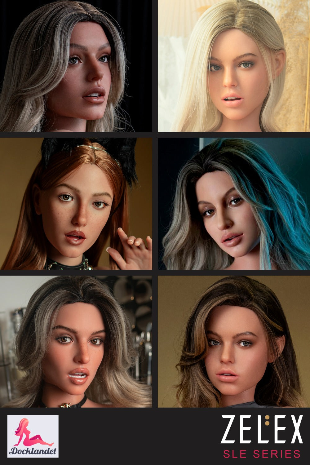 Papildoma galva (Zelex Doll Originalus SLE silikonas)