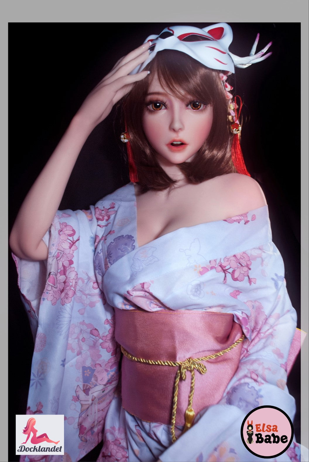 Akimoto Mizuki sekso lėlė (Elsa Babe 150 cm HB021 silikonas)
