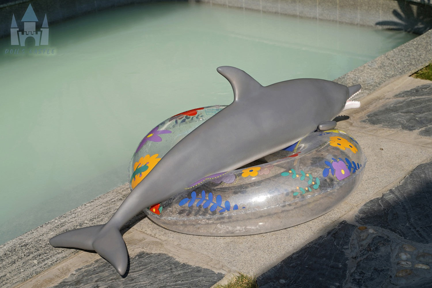 Sekso lėlė delfinais (Dolls Castle 130cm silikoninis)