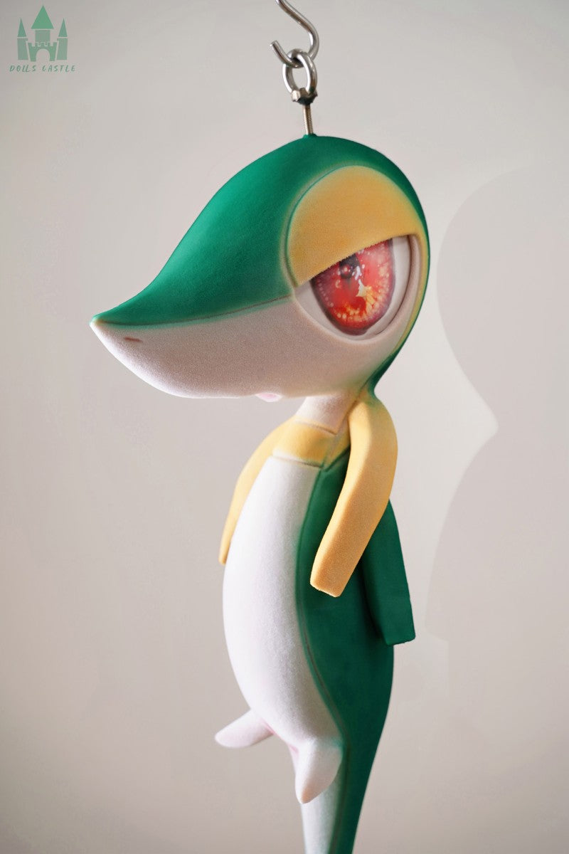 Snivy Furry sekso lėlė (Dolls Castle 80cm silikoninis)