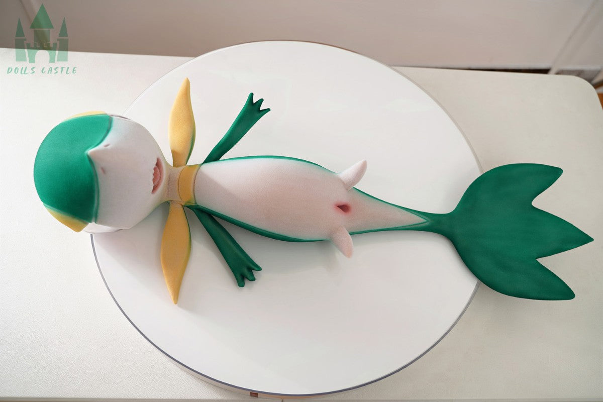 Snivy Furry sekso lėlė (Dolls Castle 80cm silikoninis)