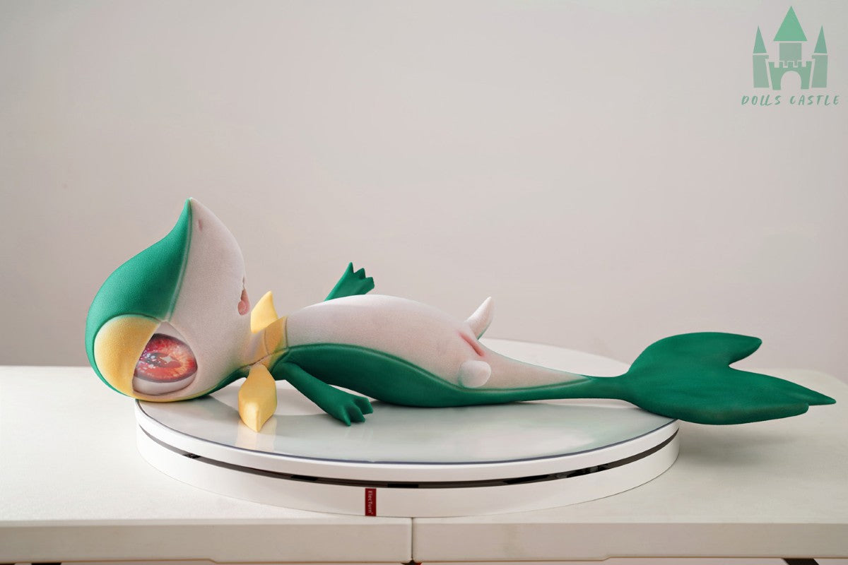 Snivy Furry sekso lėlė (Dolls Castle 80cm silikoninis)
