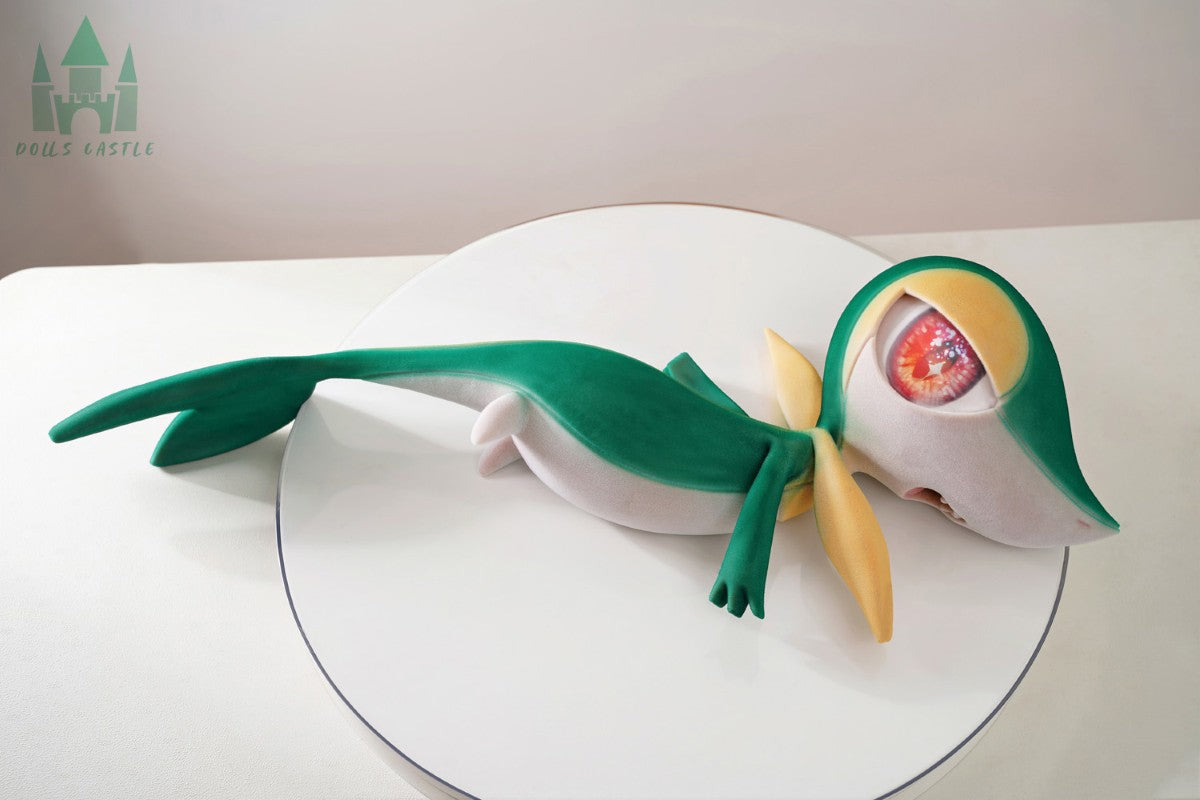Snivy Furry sekso lėlė (Dolls Castle 80cm silikoninis)