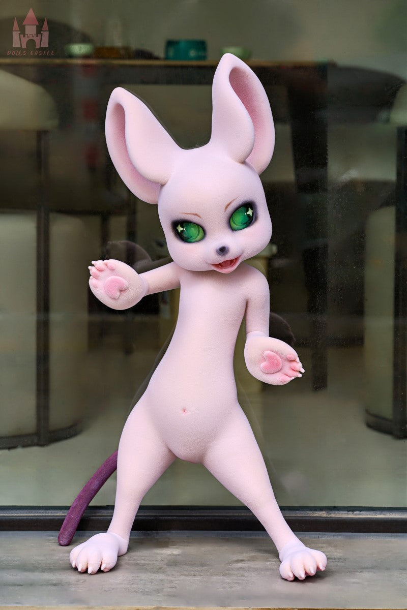 Sūrio pelės sekso lėlė (Dolls Castle 80 cm A formos silikoninis puodelis)