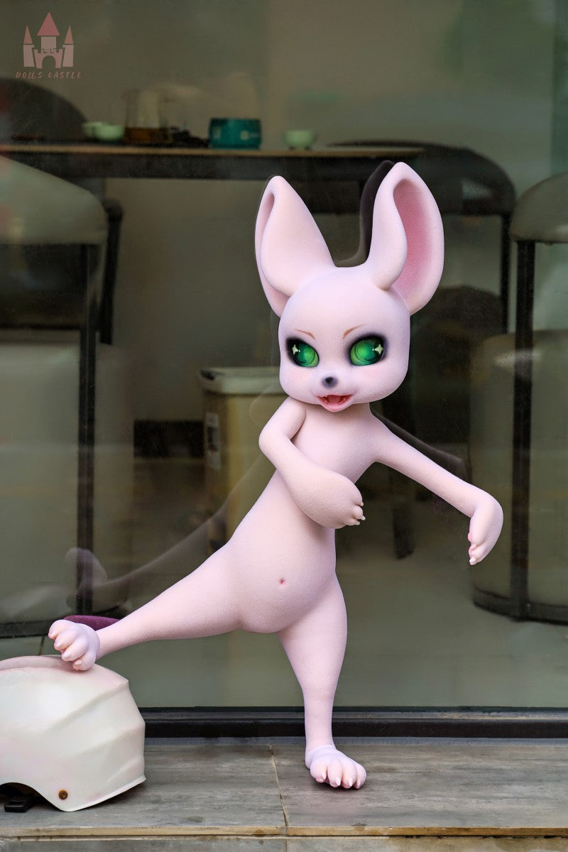 Sūrio pelės sekso lėlė (Dolls Castle 80 cm A formos silikoninis puodelis)