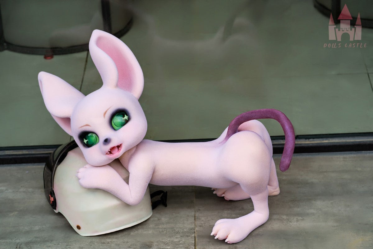 Sūrio pelės sekso lėlė (Dolls Castle 80 cm A formos silikoninis puodelis)
