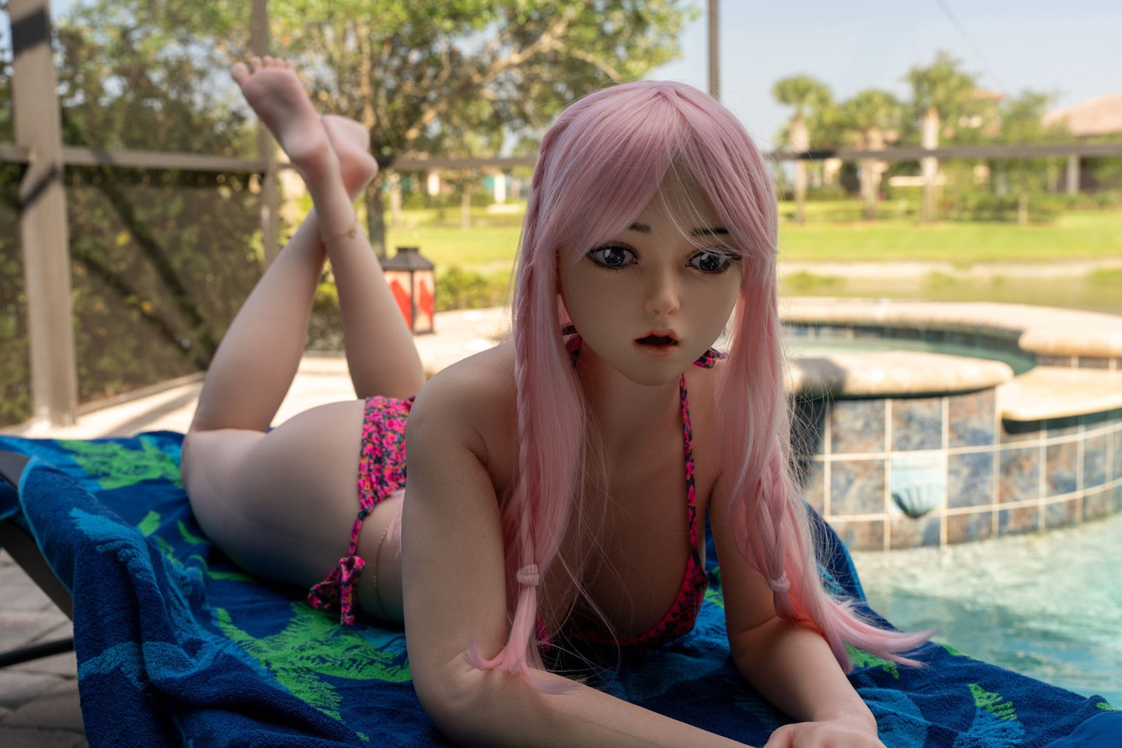 Anna-gegužė (Doll Forever 160 cm E-Cup silikoninis)