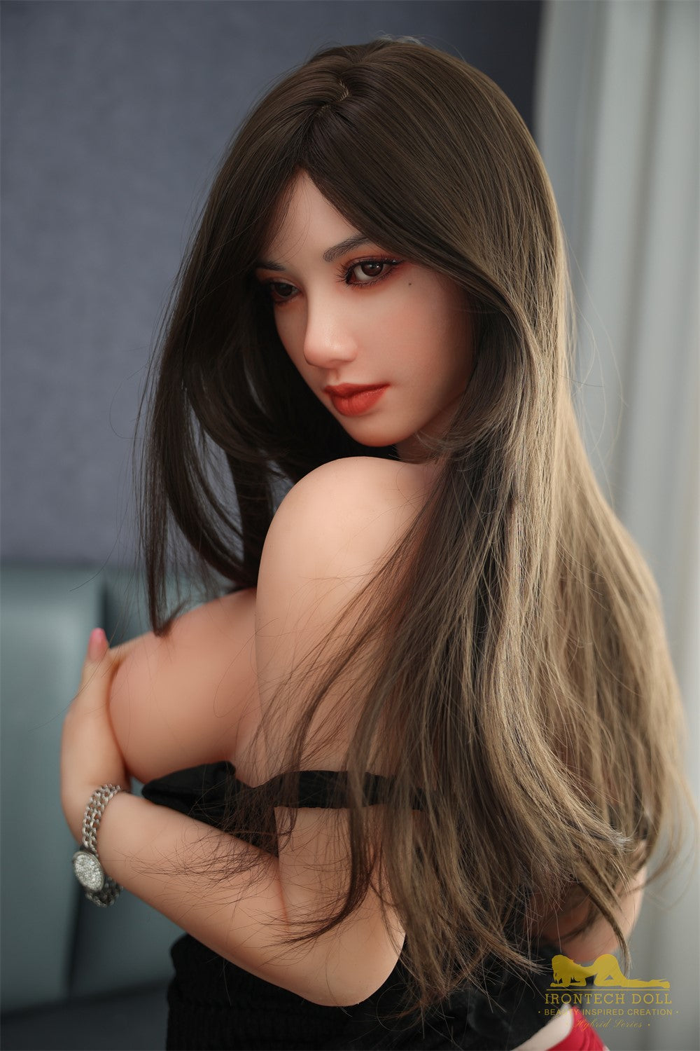 Sekso lėlė Ella (Irontech Doll 161 cm E-Kupa S30 TPE + silikonas)