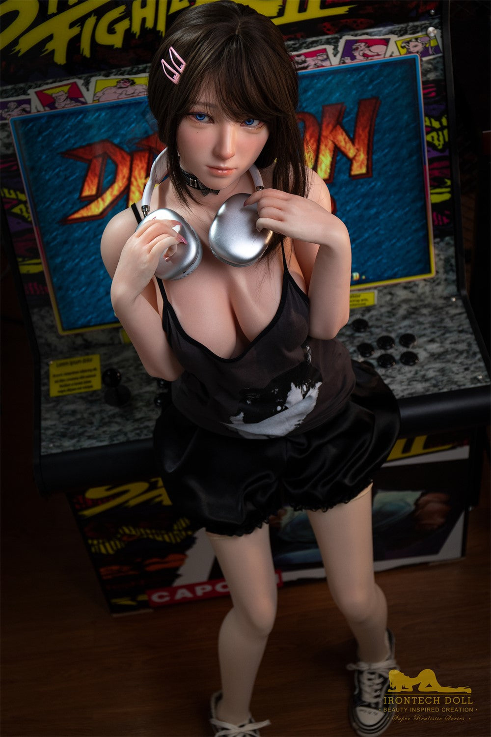 Sekso lėlė Himari (Irontech Doll 148cm Plus E-Kupa S24 silikonas)