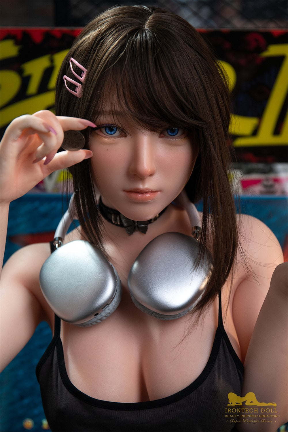 Sekso lėlė Himari (Irontech Doll 148cm Plus E-Kupa S24 silikonas)