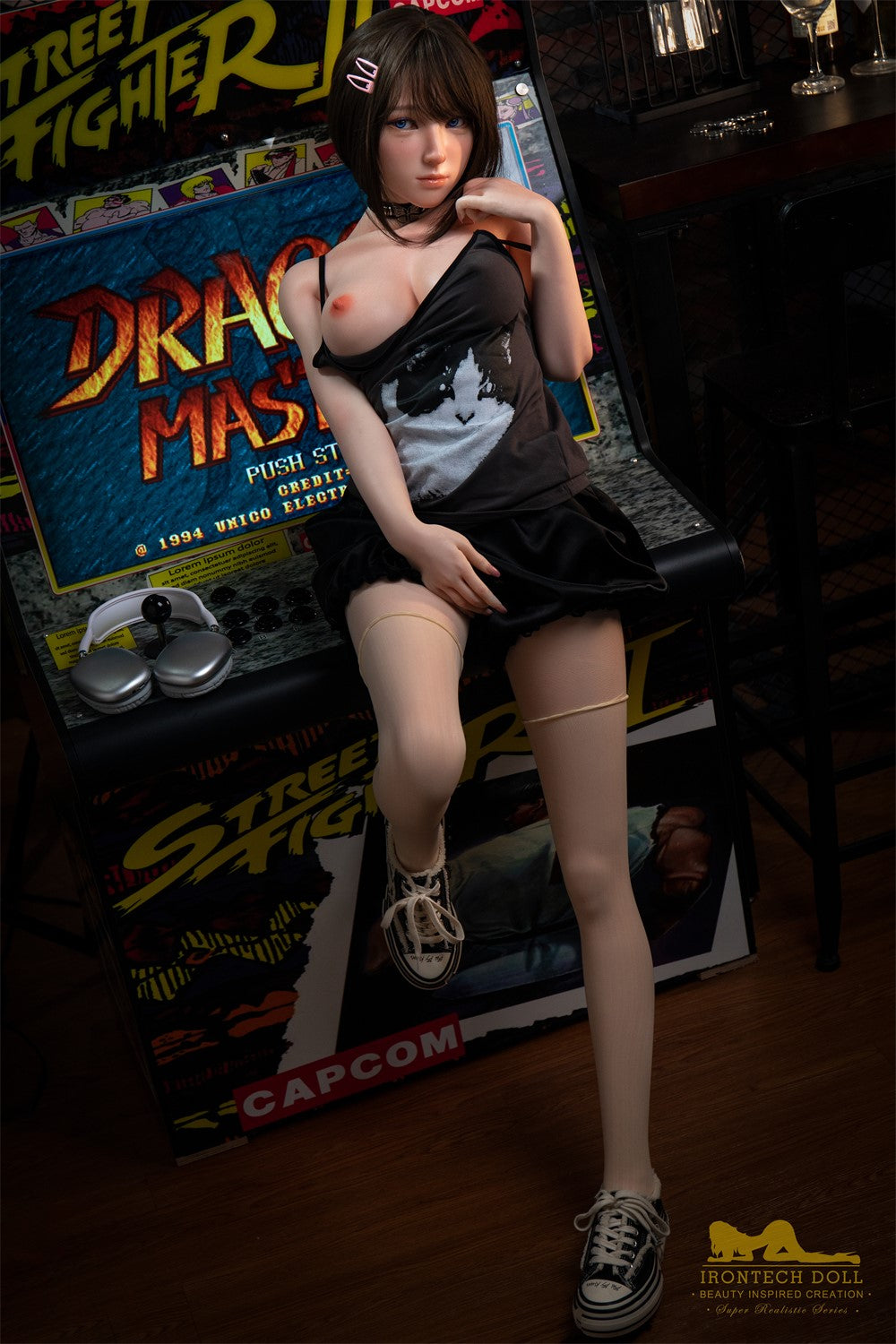 Sekso lėlė Himari (Irontech Doll 148cm Plus E-Kupa S24 silikonas)
