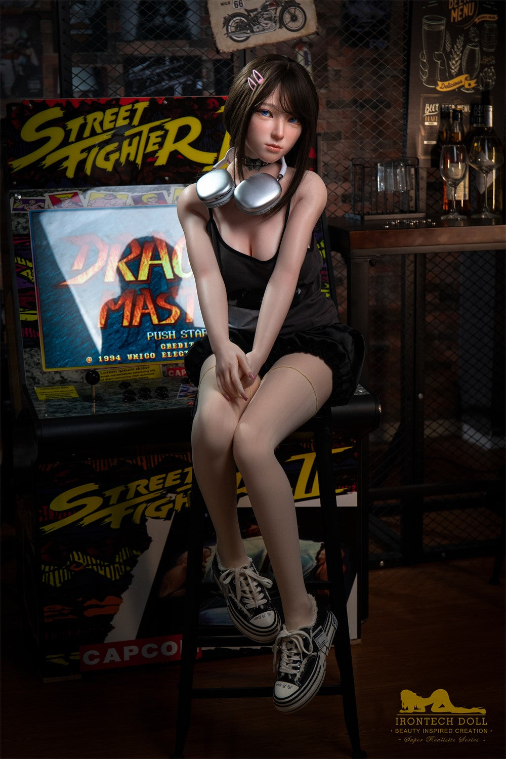 Sekso lėlė Himari (Irontech Doll 148cm Plus E-Kupa S24 silikonas)