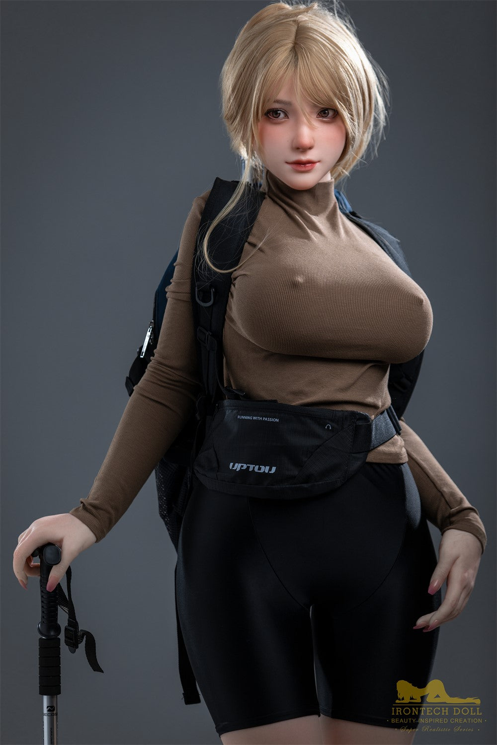Kitty Sex Doll (Irontech Doll 165 cm F-Cup S32 silikoninis)