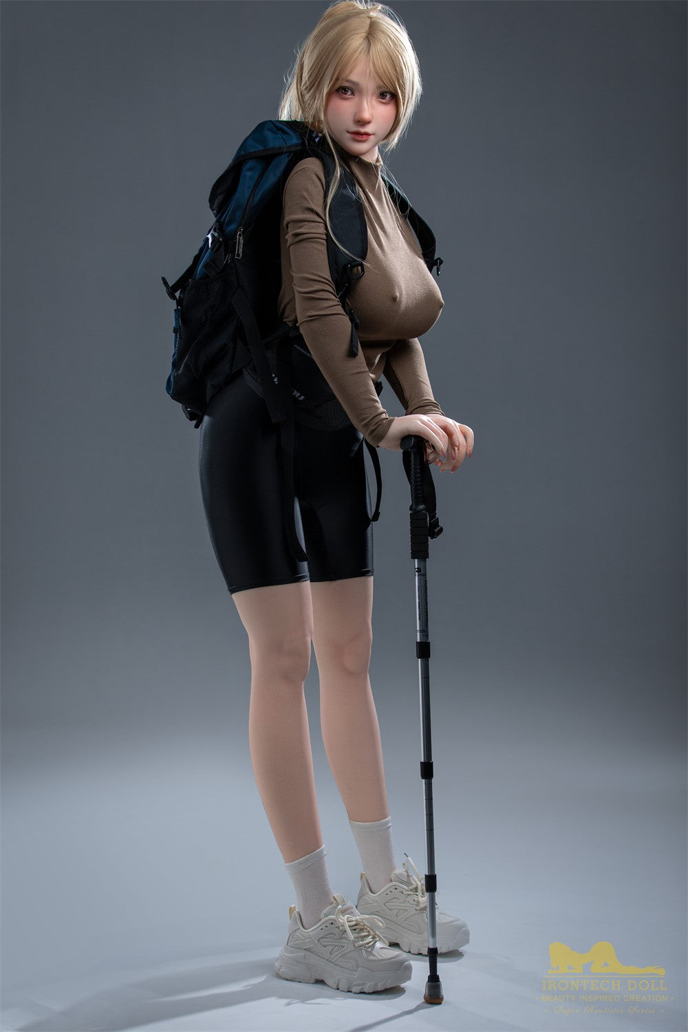 Kitty Sex Doll (Irontech Doll 165 cm F-Cup S32 silikoninis)