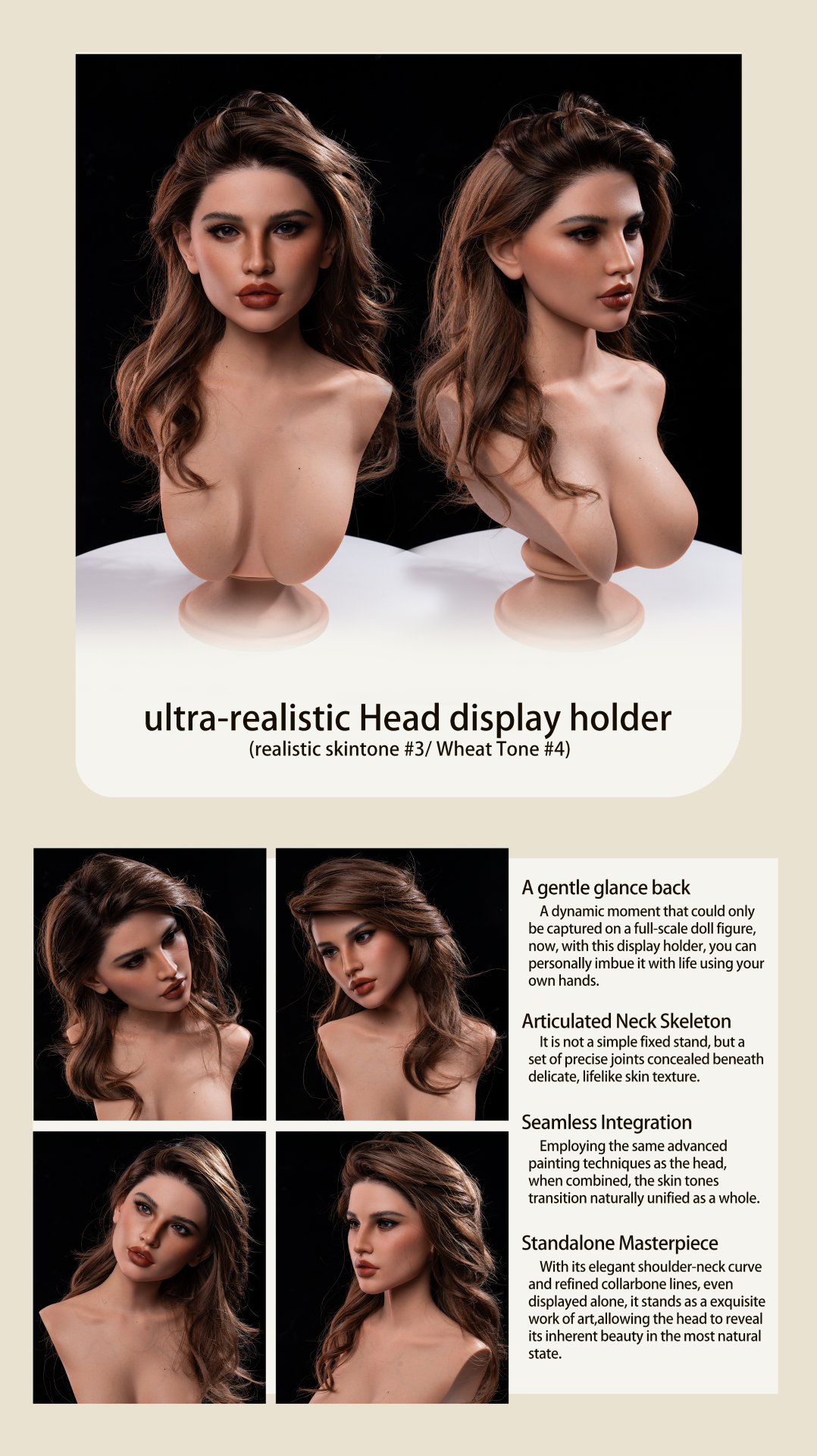 Elsa Model 21 Deluxe Sex Doll (Gynoid Doll 164 cm F-Cup silikoninis)