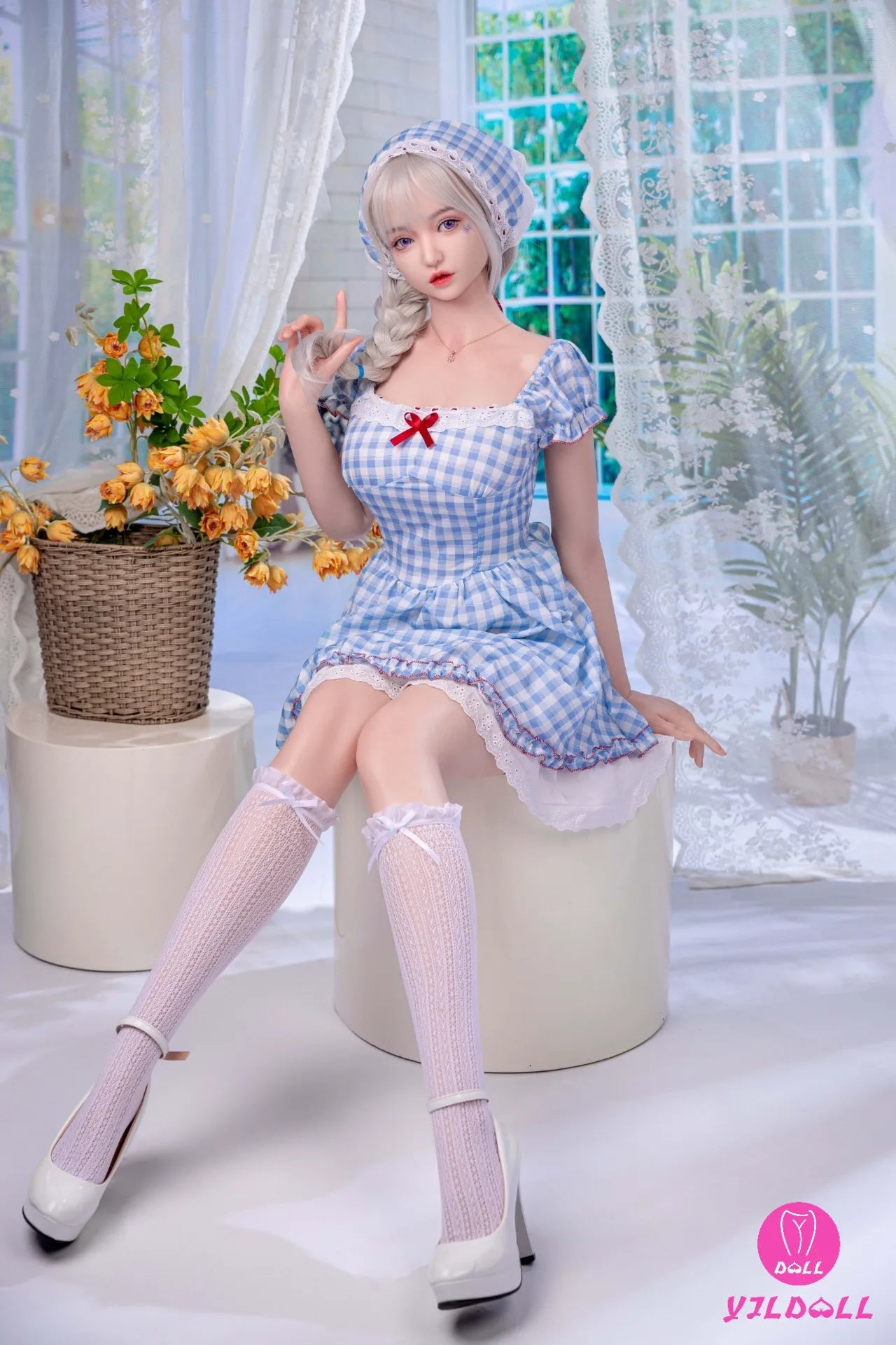 Lv Ling Sex Doll (YJL Doll 168 cm E-Cup #457 silikonas)