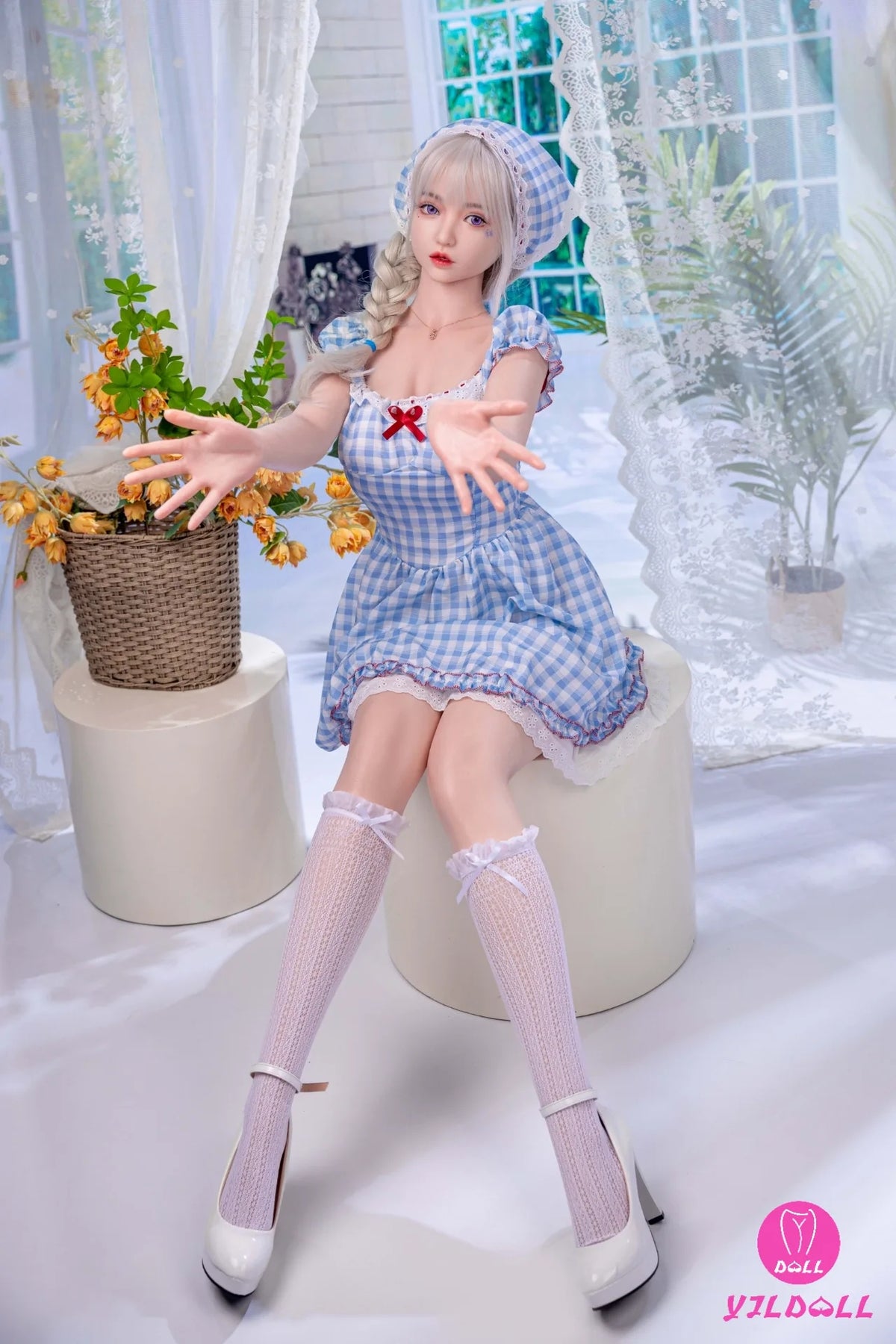 Lv Ling Sex Doll (YJL Doll 168 cm E-Cup #457 silikonas)