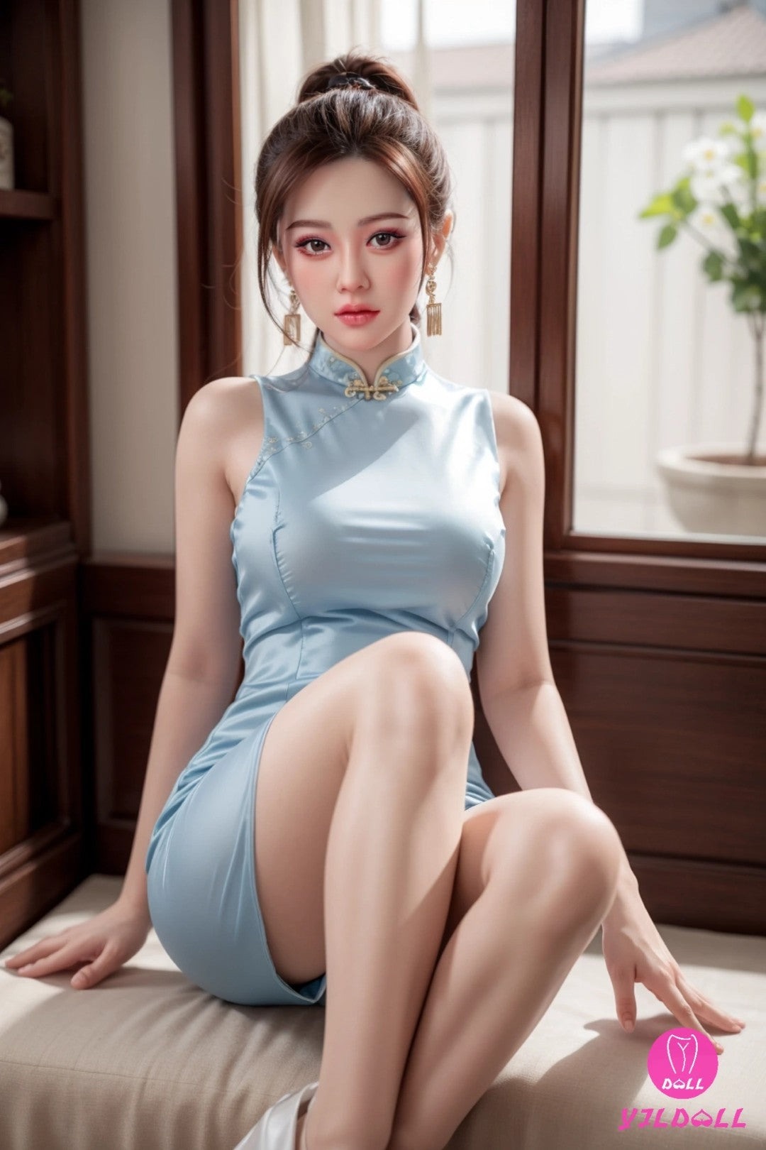 Serenity Sex Doll (YJL Doll 168 cm D-Cup #413 silikonas)