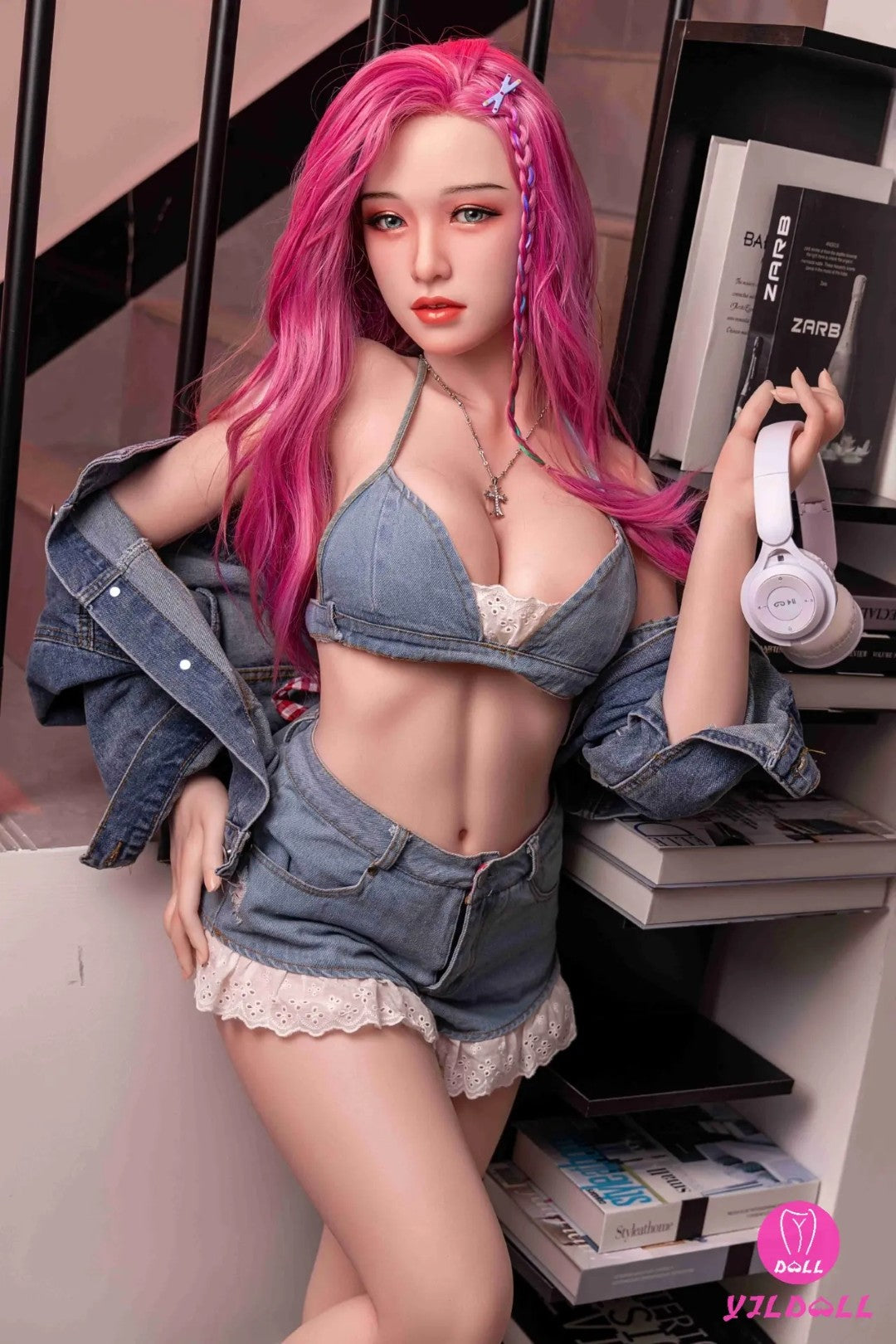 Sekso lėlė Hailey (YJL Doll 168 cm E-Cup #372 silikonas)
