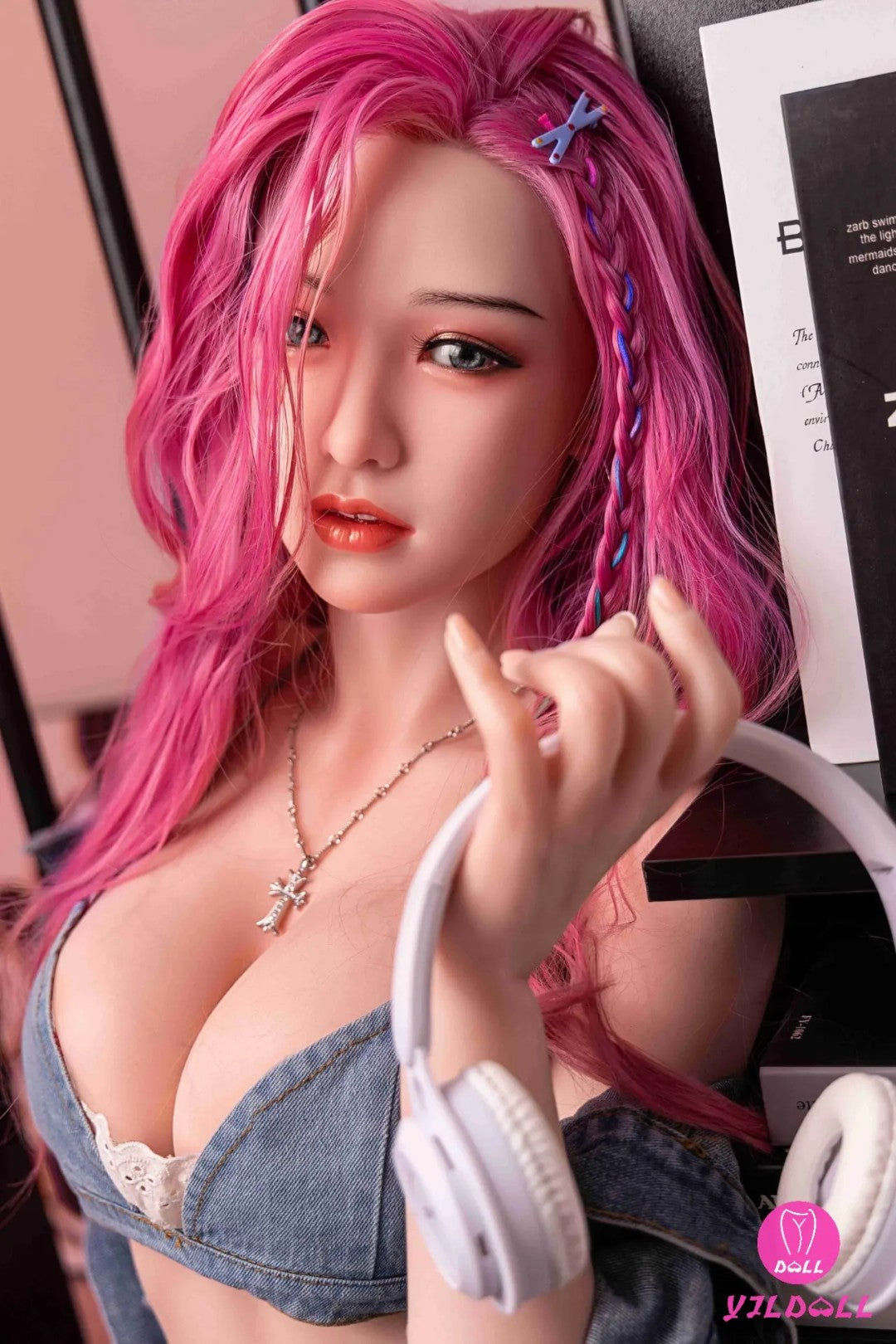 Sekso lėlė Hailey (YJL Doll 168 cm E-Cup #372 silikonas)