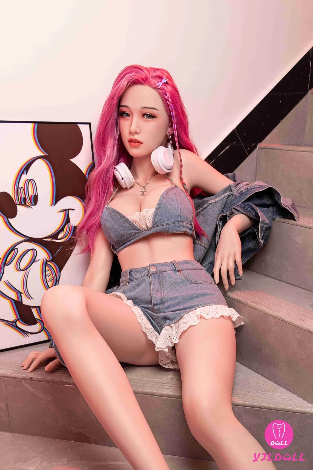 Sekso lėlė Hailey (YJL Doll 168 cm E-Cup #372 silikonas)