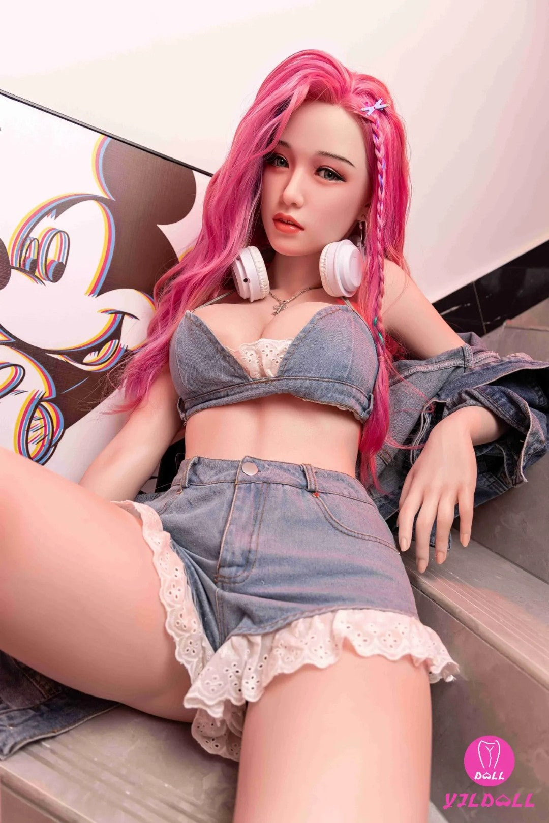 Sekso lėlė Hailey (YJL Doll 168 cm E-Cup #372 silikonas)