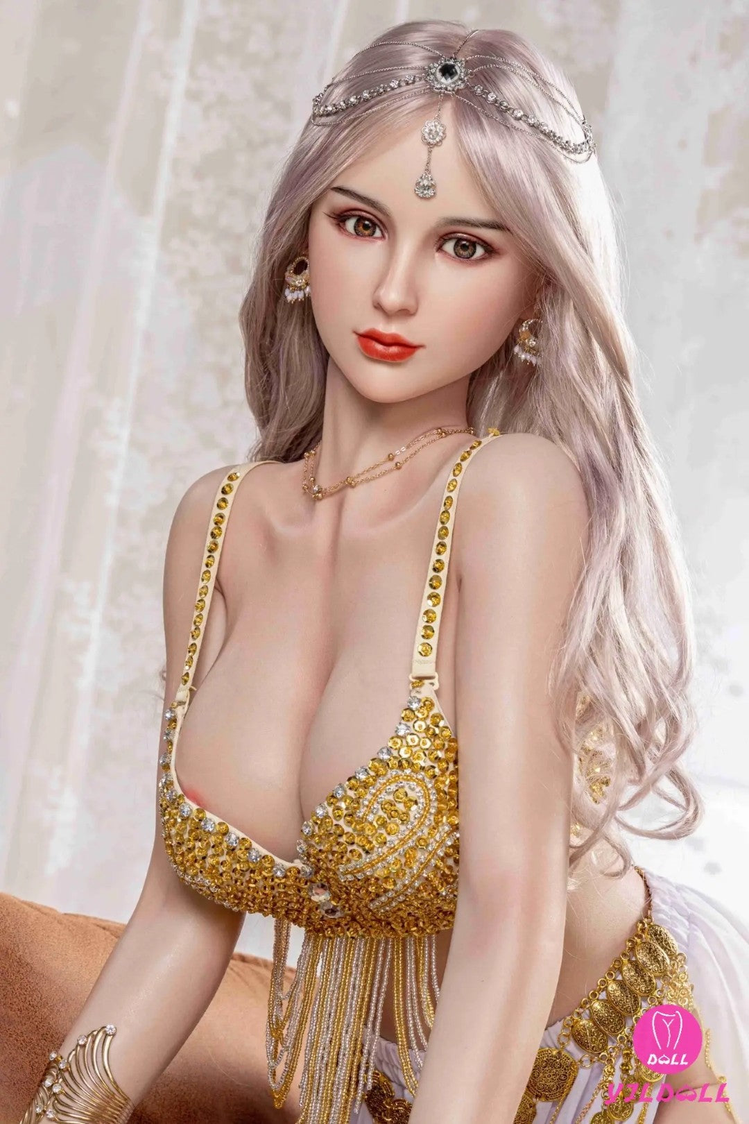 Sekso lėlė Valentina (YJL Doll 168 cm E-Cup #284 silikonas)