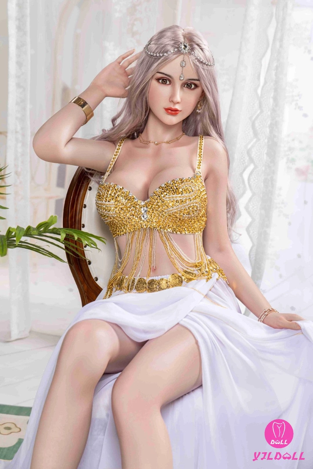 Sekso lėlė Valentina (YJL Doll 168 cm E-Cup #284 silikonas)