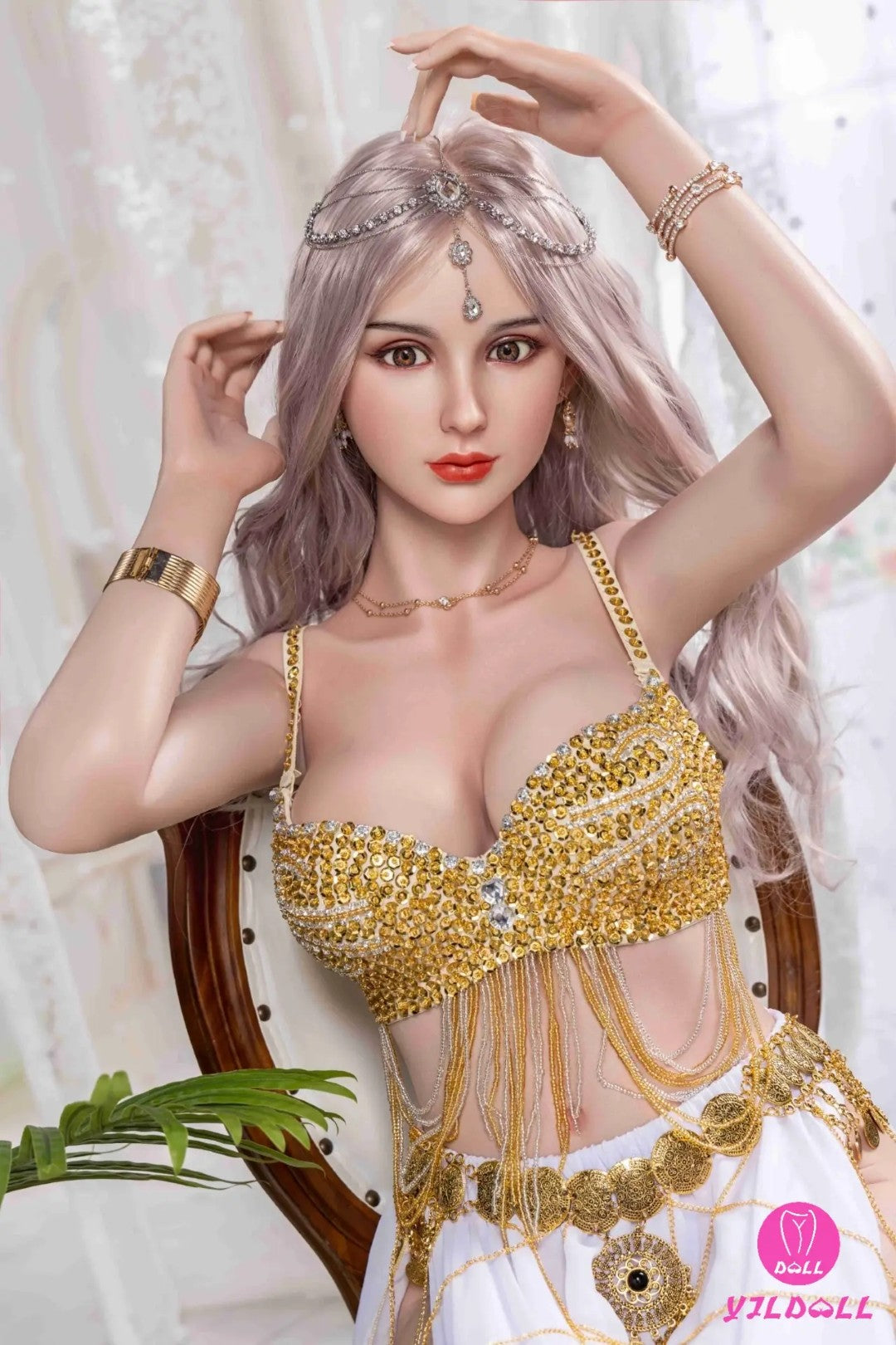 Sekso lėlė Valentina (YJL Doll 168 cm E-Cup #284 silikonas)