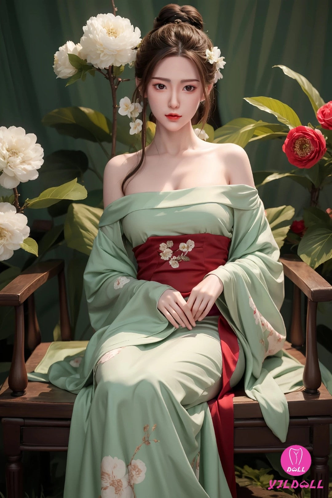 Fan Jing Sex Doll (YJL Doll 165 cm D-Cup #449 silikonas)