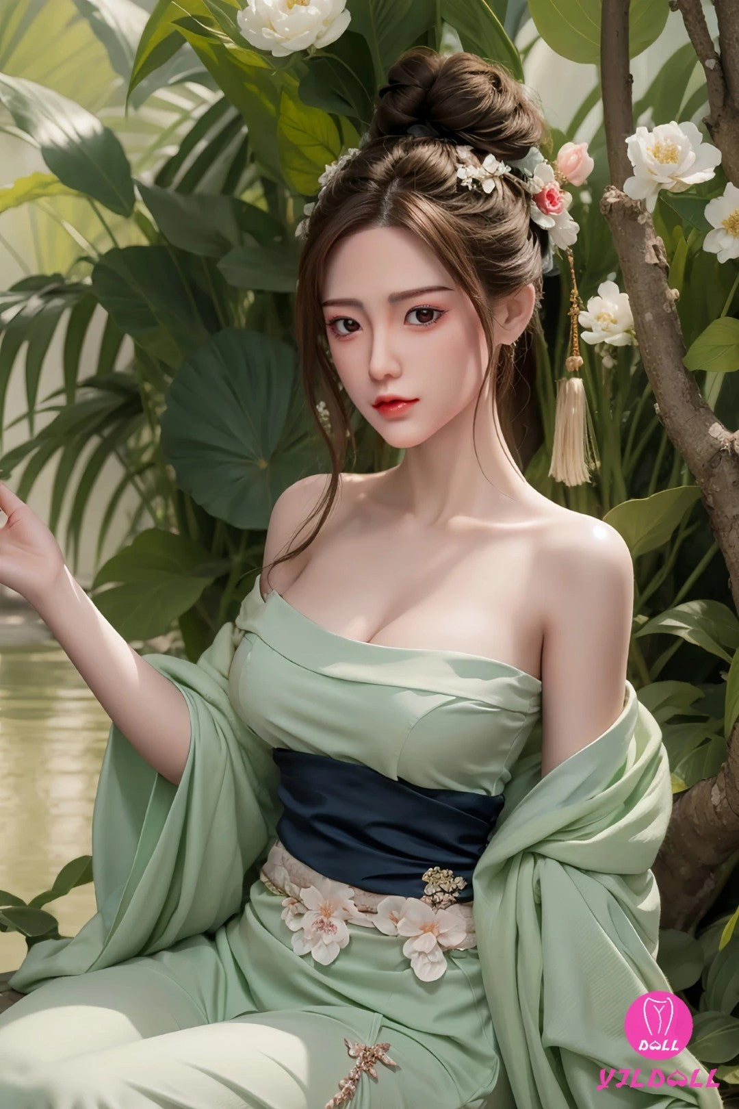 Fan Jing Sex Doll (YJL Doll 165 cm D-Cup #449 silikonas)