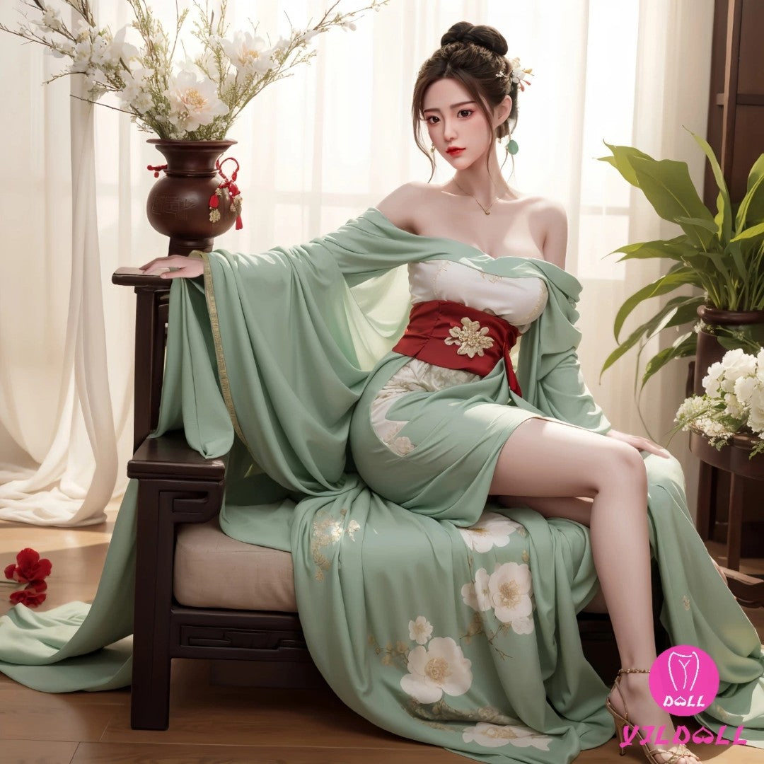 Fan Jing Sex Doll (YJL Doll 165 cm D-Cup #449 silikonas)