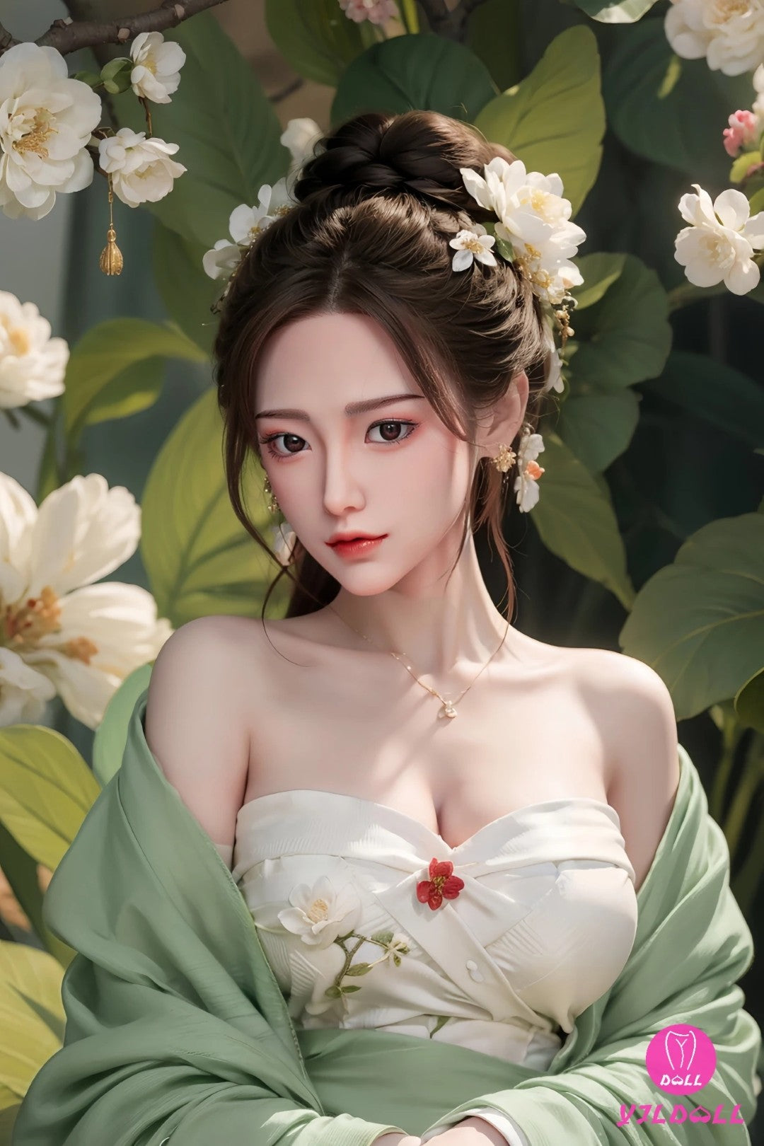 Fan Jing Sex Doll (YJL Doll 165 cm D-Cup #449 silikonas)