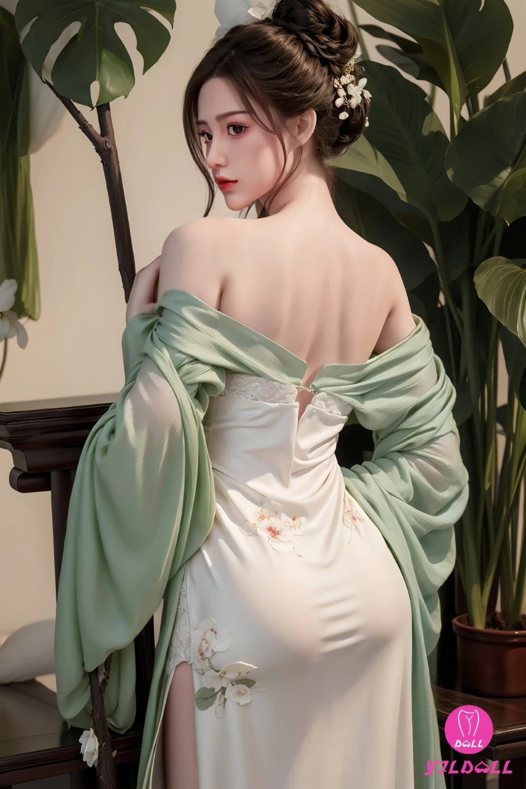 Fan Jing Sex Doll (YJL Doll 165 cm D-Cup #449 silikonas)