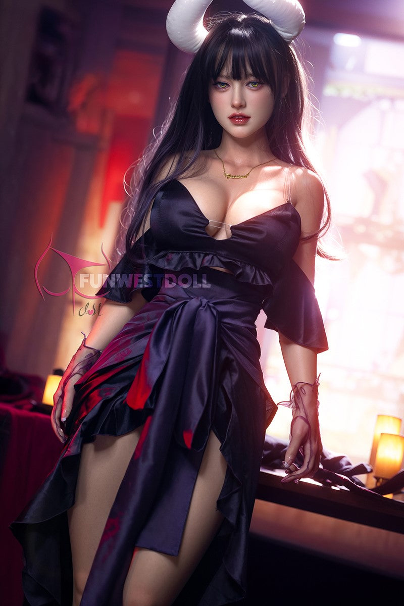 Chloe sekso lėlė (FunWest Doll 160 cm E-puodelis #035S silikonas)