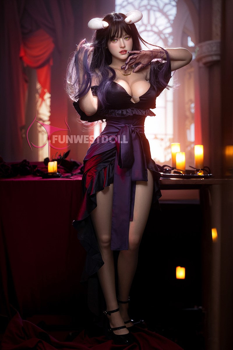 Chloe sekso lėlė (FunWest Doll 160 cm E-puodelis #035S silikonas)