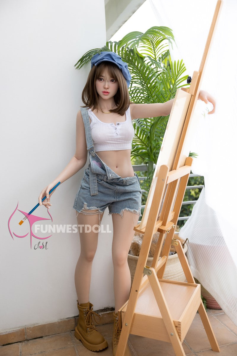 Lucy sekso lėlė (FunWest Doll 159 cm A-puodelis #032S silikonas)