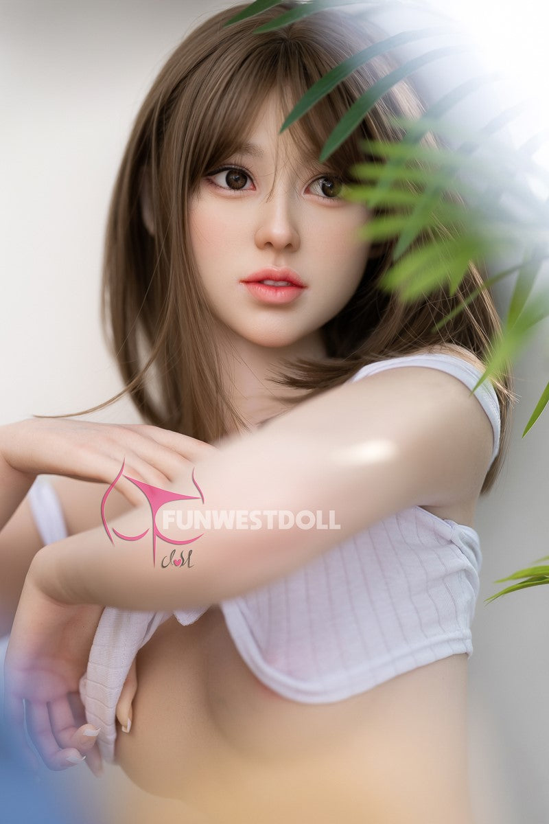 Lucy sekso lėlė (FunWest Doll 159 cm A-puodelis #032S silikonas)