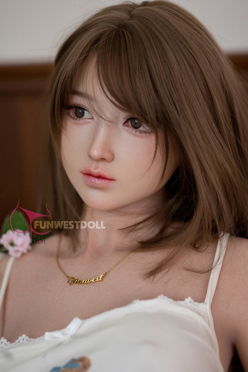 Amy sekso lėlė (FunWest Doll 159 cm A formos puodelis #041S silikonas)
