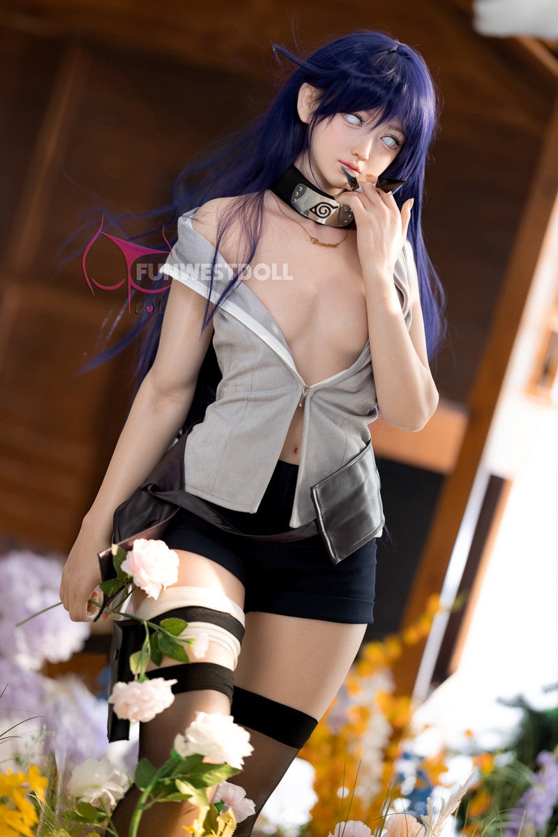 Hinata sekso lėlė (FunWest Doll 159 cm A formos puodelis #041S silikonas)