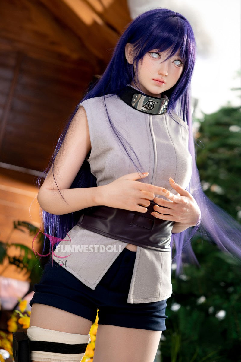 Hinata sekso lėlė (FunWest Doll 159 cm A formos puodelis #041S silikonas)